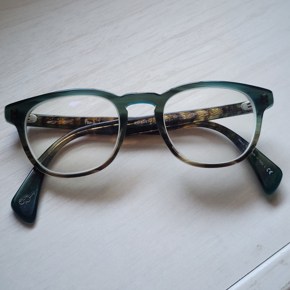 Paul Smith Teal and Brown Glasses